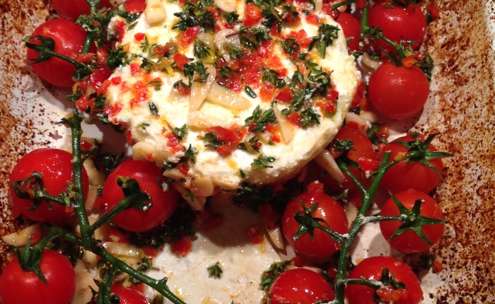 How to Cook Spelt Spaghetti, Vine Tomatoes, and Baked Ricotta